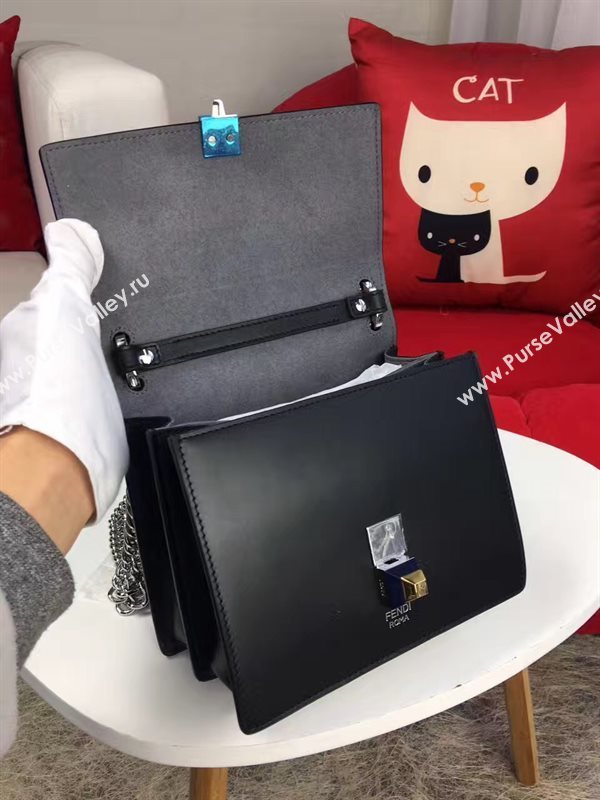 Fendi mini kan black I bag 5603