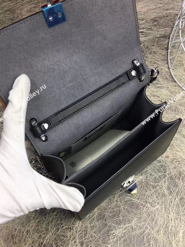 Fendi mini kan black I bag 5603