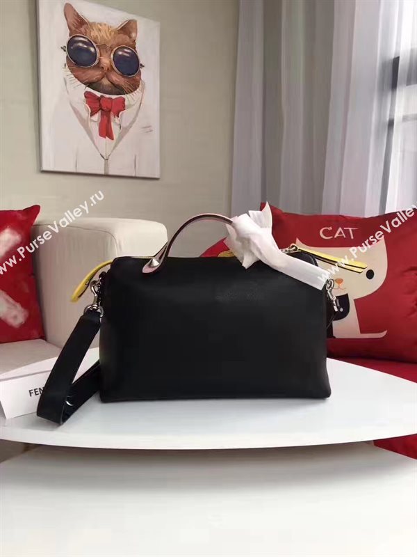 Fendi by the way black yellow v bag 5605