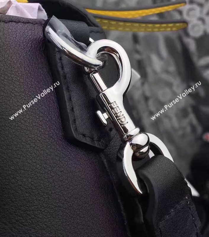Fendi by the way black yellow v bag 5605
