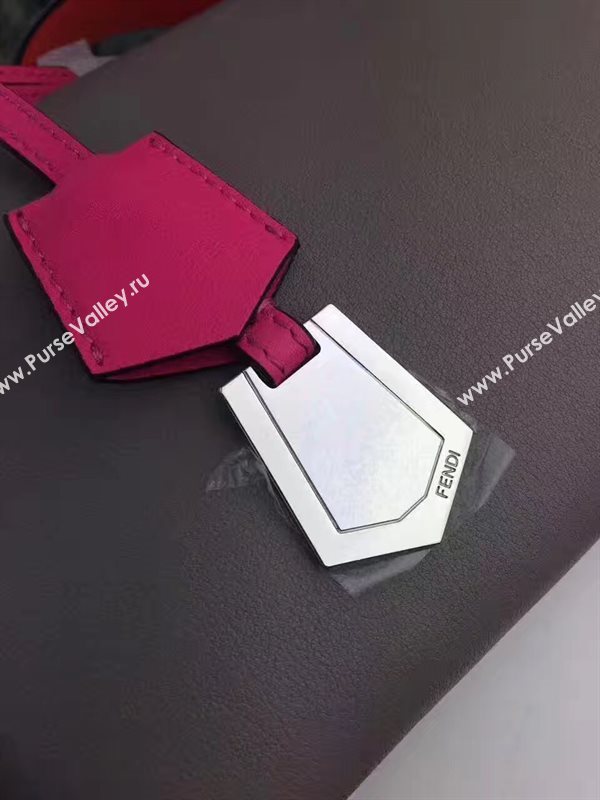 Fendi by the way gray orange v bag 5606