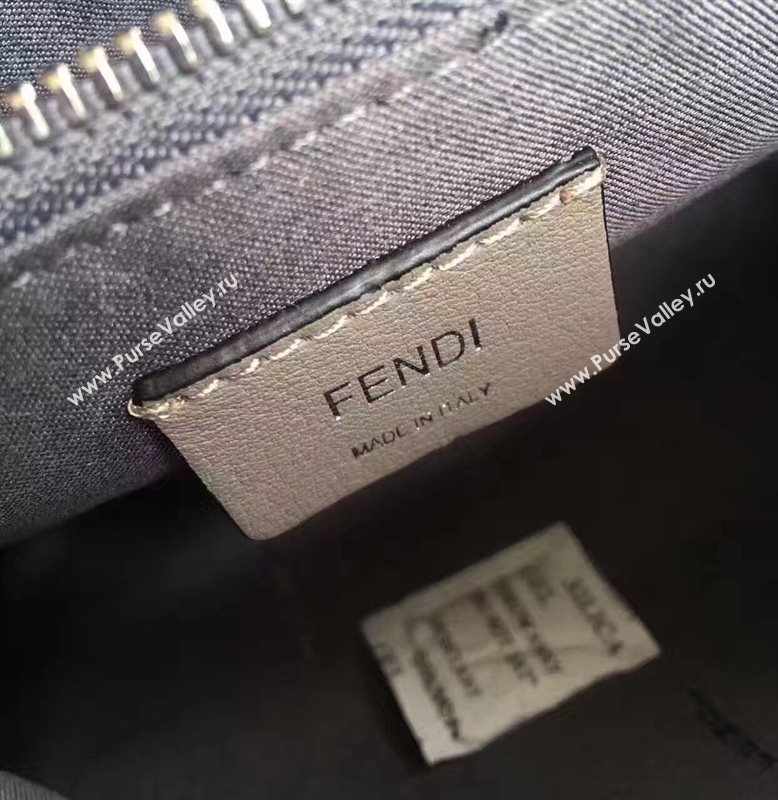 Fendi by the way gray orange v bag 5606