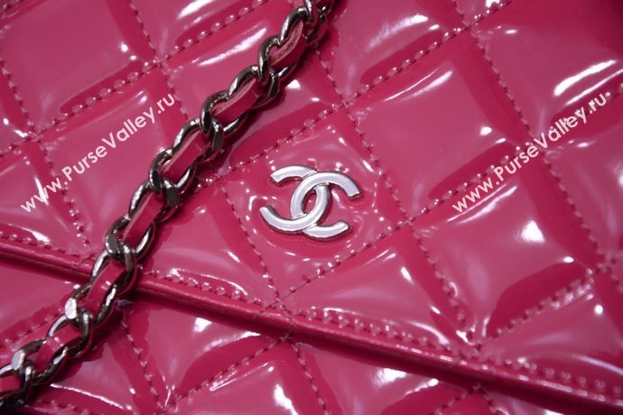 Chanel A33814 paint lambskin small woc handbag pink bag 5870