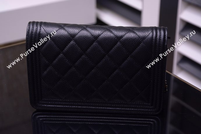 Chanel A33815 caviar lambskin small woc handbag black bag 5871