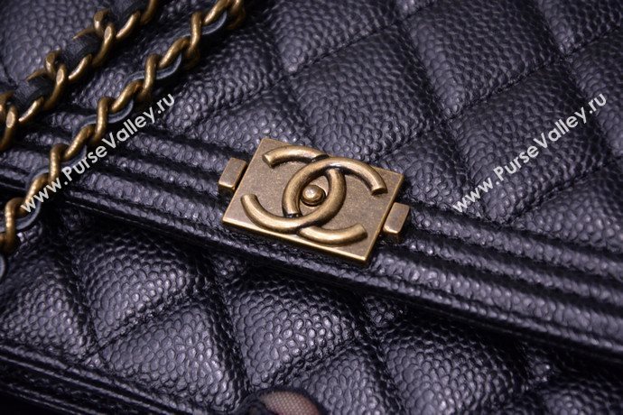 Chanel A33815 caviar lambskin small woc handbag black bag 5871