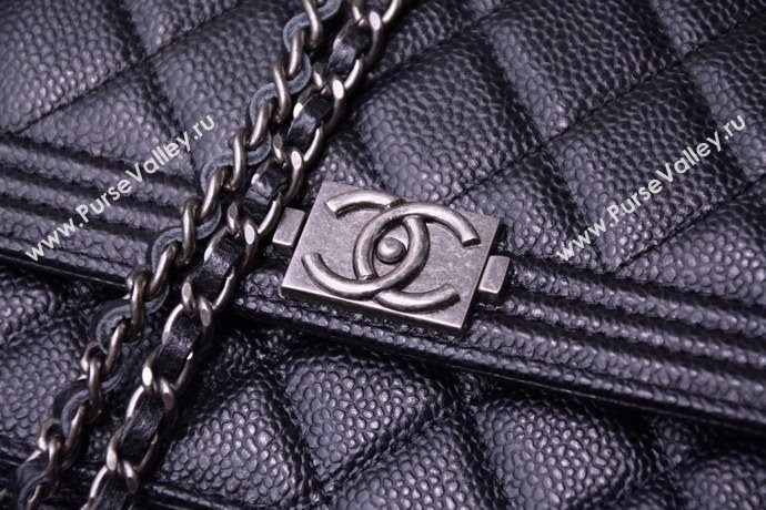 Chanel A33815 caviar lambskin small woc handbag black bag 5872