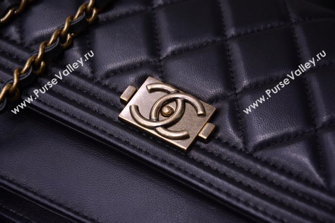 Chanel A33815 lambskin small woc handbag black bag 5873