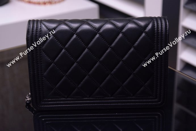 Chanel A33815 lambskin small woc handbag black bag 5875