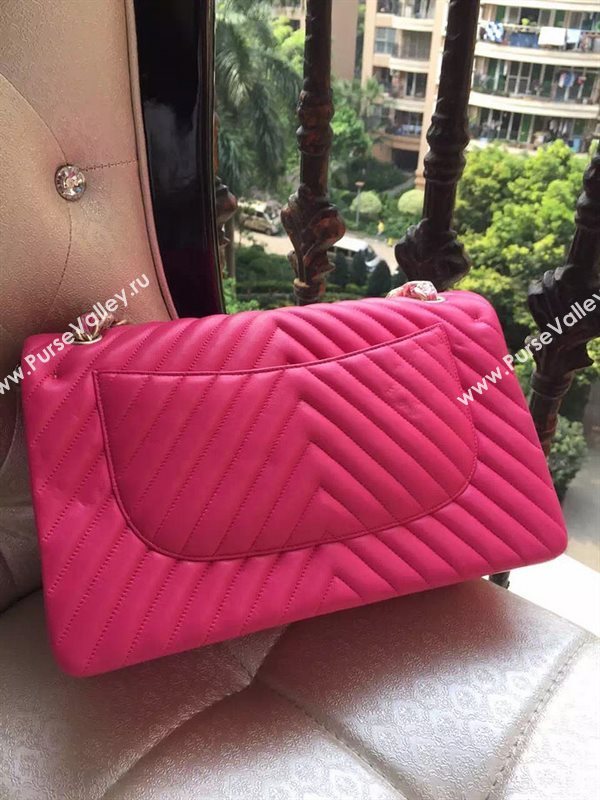 Chanel A1113 large lambskin V handbag red bag 5890