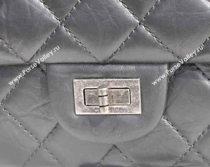 Chanel A30226 lambskin classic flap Reissue handbag black bag 5805