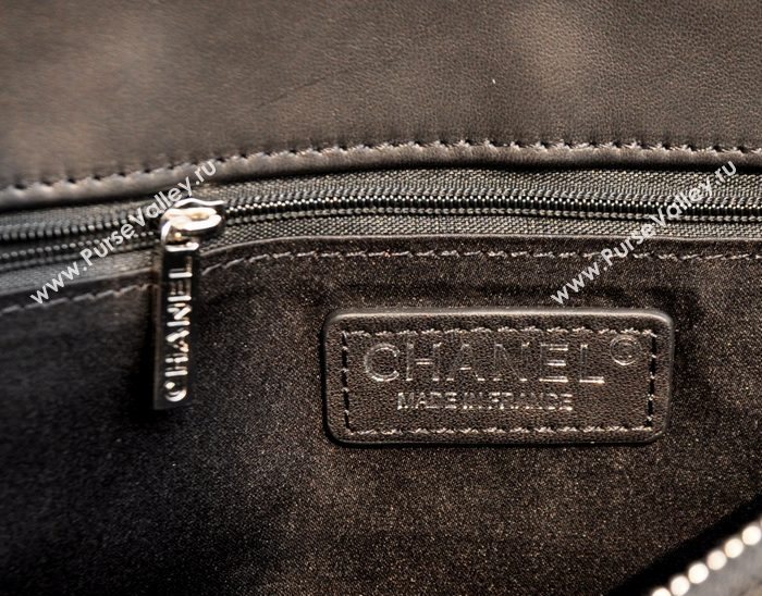 Chanel A50995 lambskin large GST shopping handbag black bag 5807