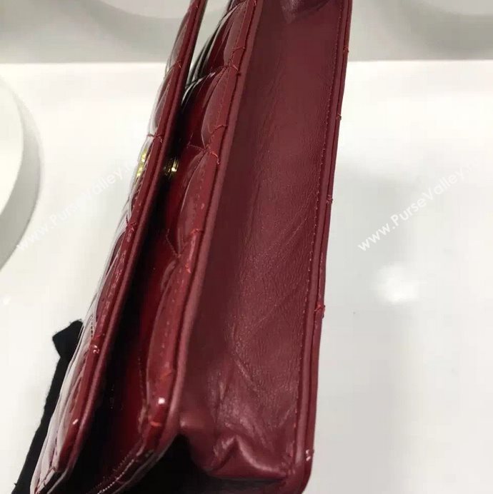 Chanel A33814 paint lambskin small woc handbag wine bag 5980