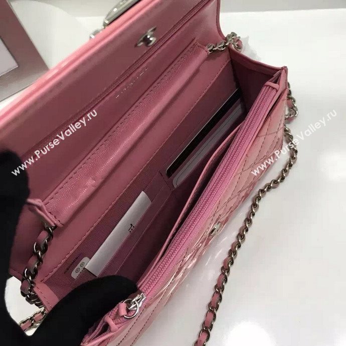 Chanel A33815 paint small le boy woc handbag pink bag 5987