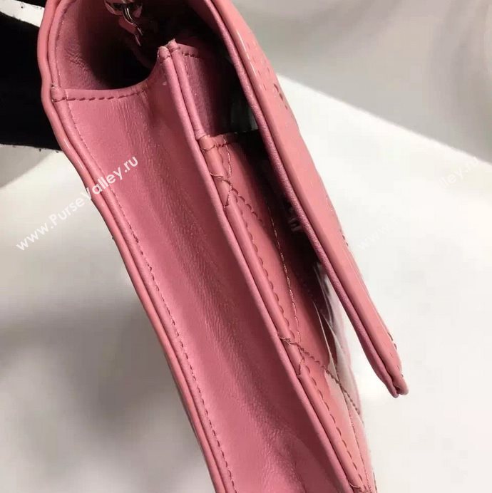 Chanel A33815 paint small le boy woc handbag pink bag 5987