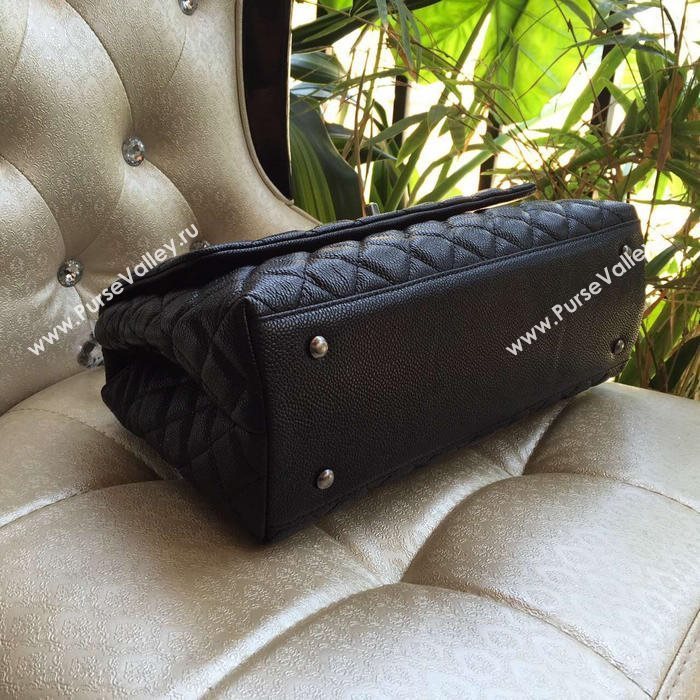 Chanel A95168 caviar large tote shoulder handbag black bag 5905