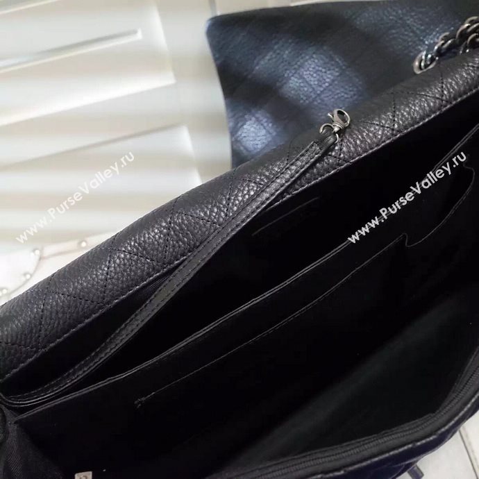 Chanel A91169 calfskin X large travel handbag black bag 5924