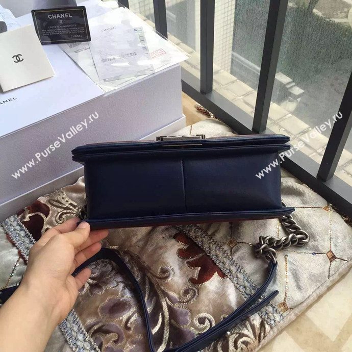 Chanel A67086 lambskin V le boy handbag wine bag 6060