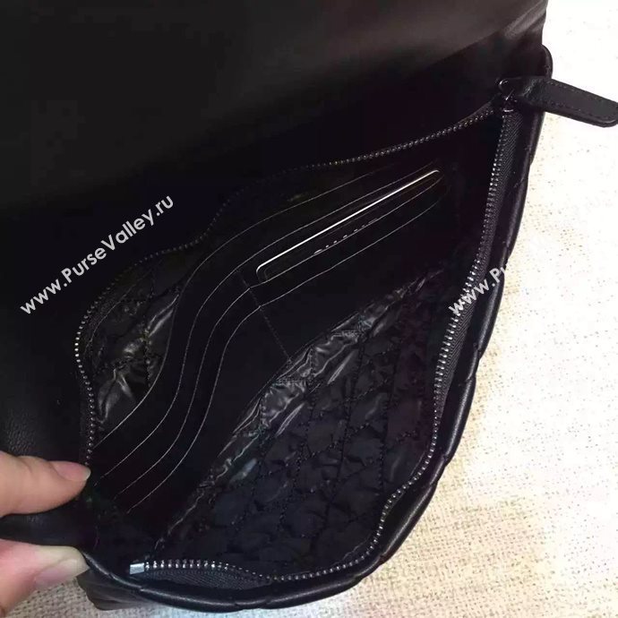 Chanel A67011 caviar large clutch handbag black bag 6028