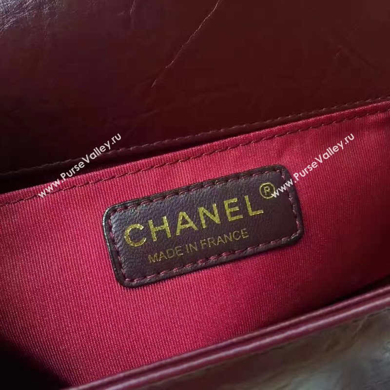 Chanel A67086 lambskin chain le boy handbag wine bag 6176