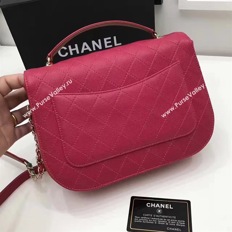 Chanel A93622 caviar lambskin red handbag tote bag 6199