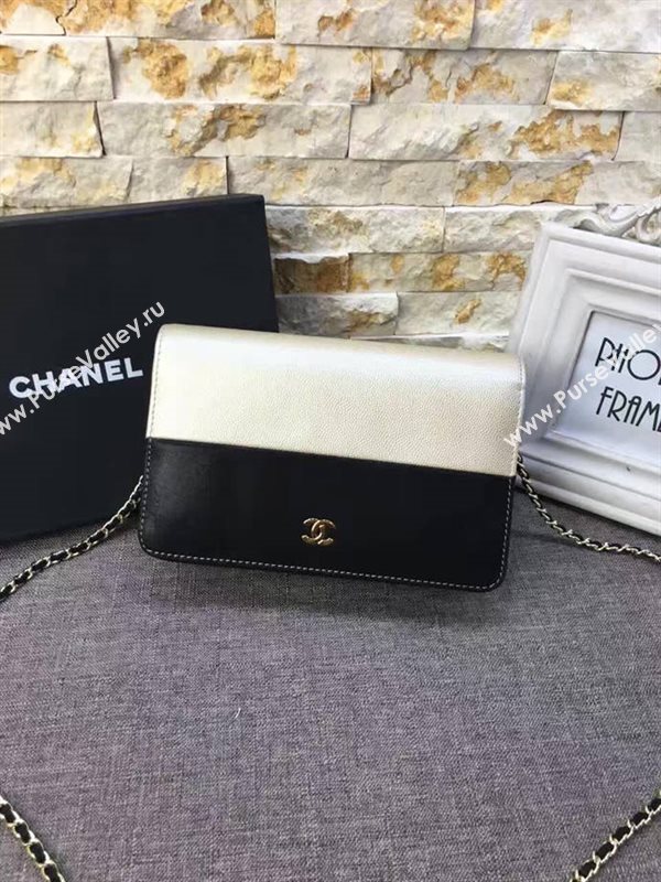 Chanel A31101 caviar lambskin woc handbag black bag 6130