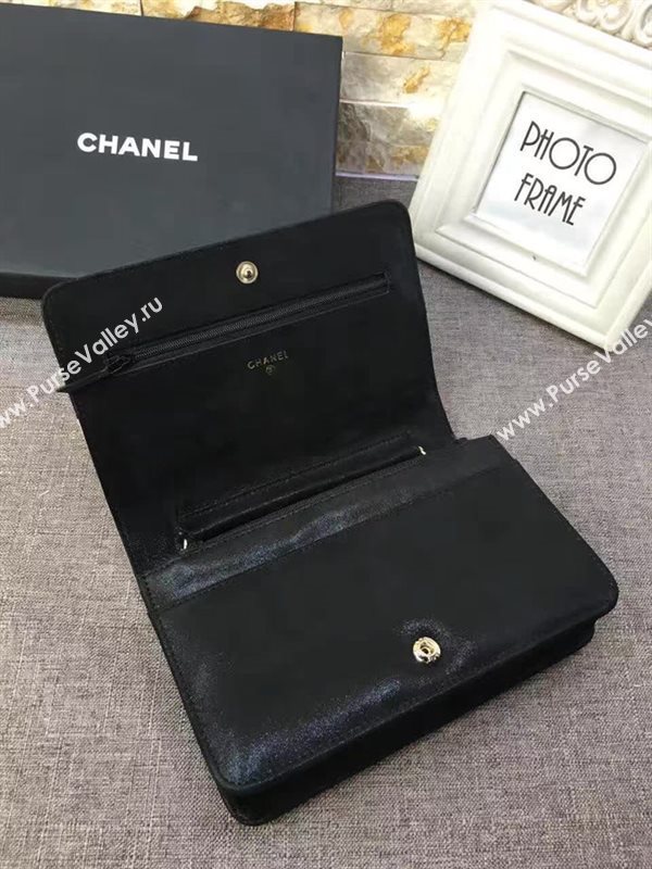 Chanel A31101 caviar lambskin woc handbag black bag 6130