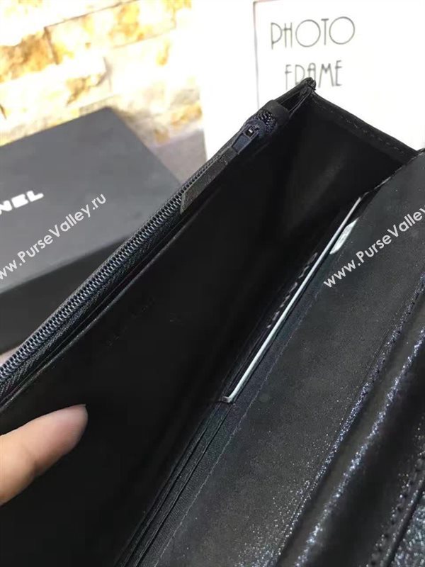 Chanel A31101 caviar lambskin woc handbag black bag 6130