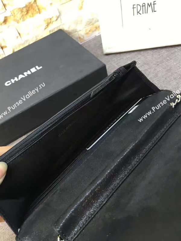 Chanel A31101 caviar lambskin woc handbag black bag 6130