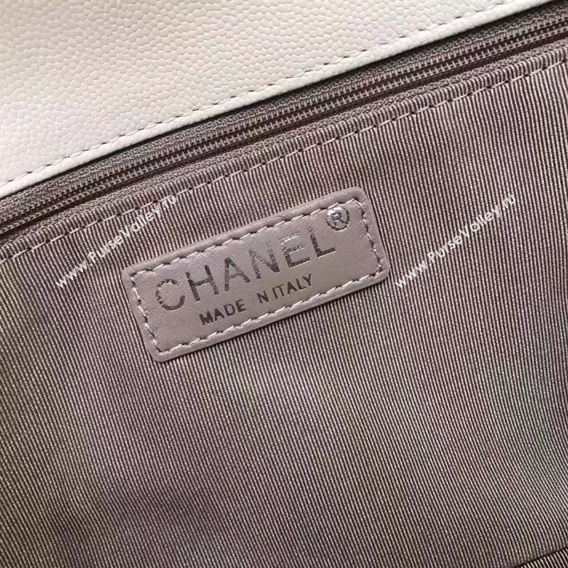 Chanel lambskin new flap white handbag shoulder bag 6246