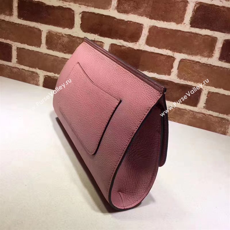 Gucci pink large clutch Evening bag 6249