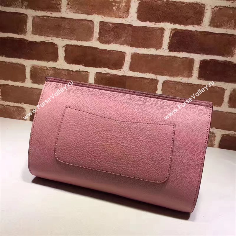 Gucci pink large clutch Evening bag 6249