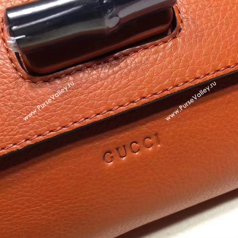 Gucci orange large clutch Evening bag 6250