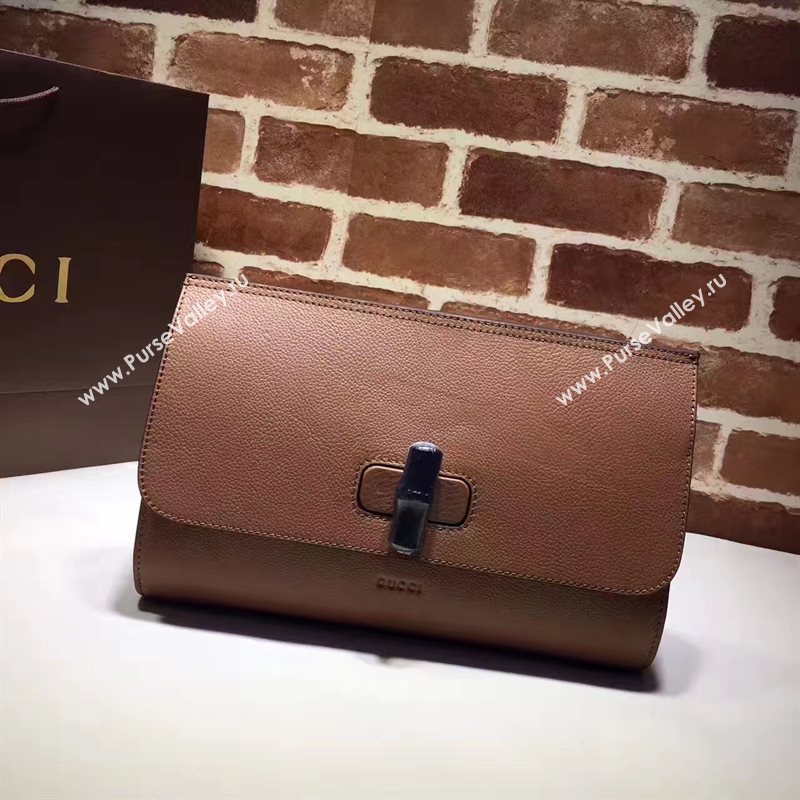 Gucci tan large clutch Evening bag 6251