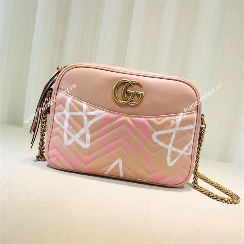 Gucci pink GG handbag shoulder bag 6253