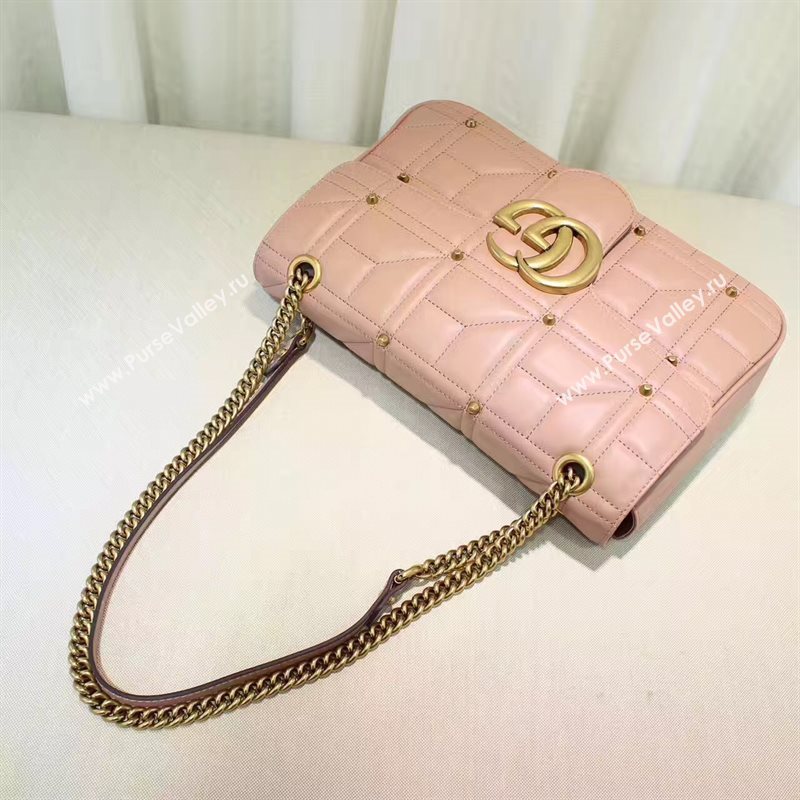 Gucci pink GG handbag shoulder bag 6258