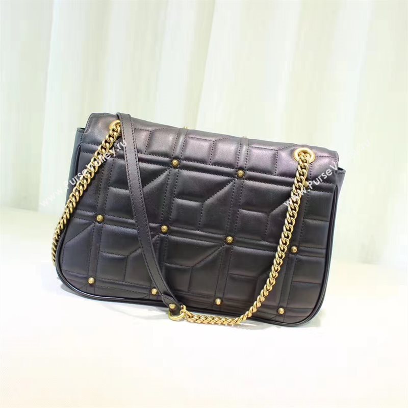 Gucci GG shoulder black handbag bag 6259