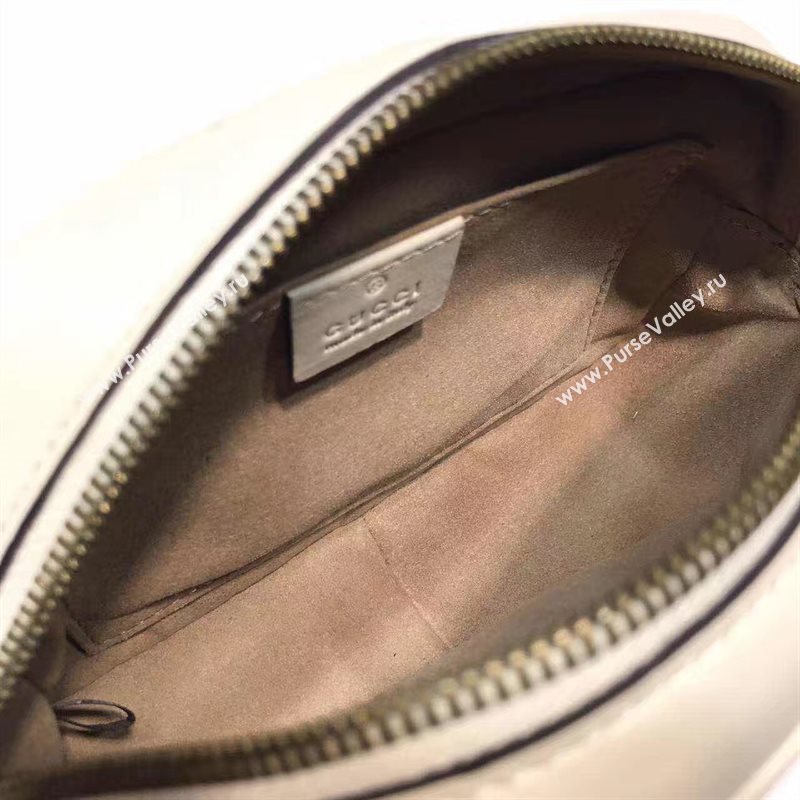 Gucci mini GG shoulder cream wine v bag 6271