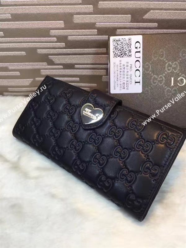 Gucci GG black wallet bag 6277