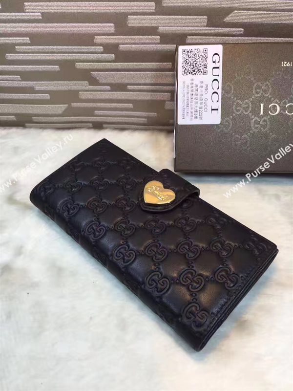 Gucci GG black wallet bag 6277