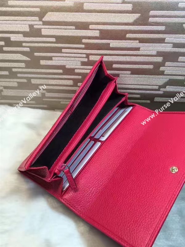 Gucci soho red wallet bag 6282