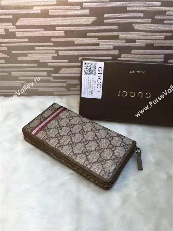 Gucci GG wallet zipper bag 6283