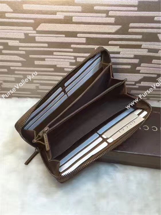 Gucci GG wallet zipper bag 6283