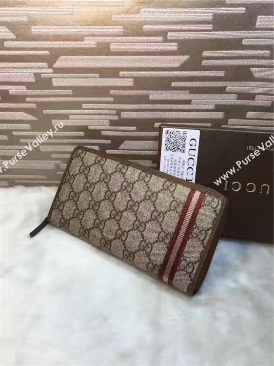 Gucci GG wallet zipper bag 6283