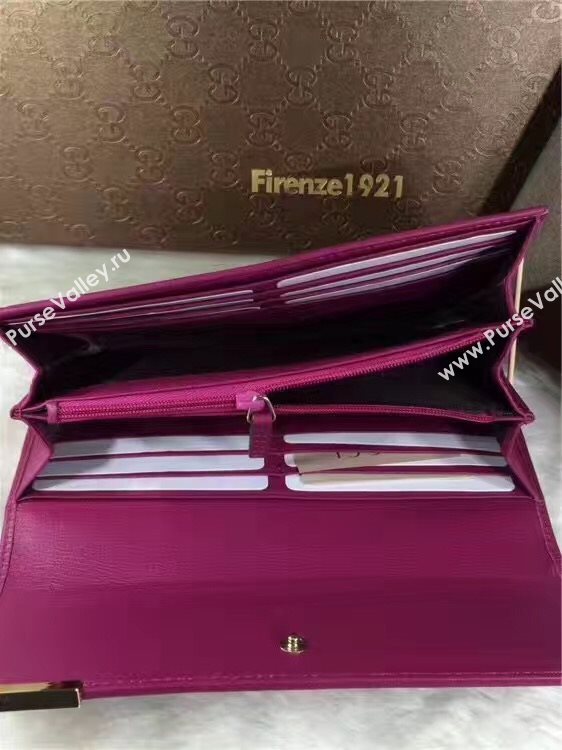 Gucci GG wallet gray wine with bag 6285