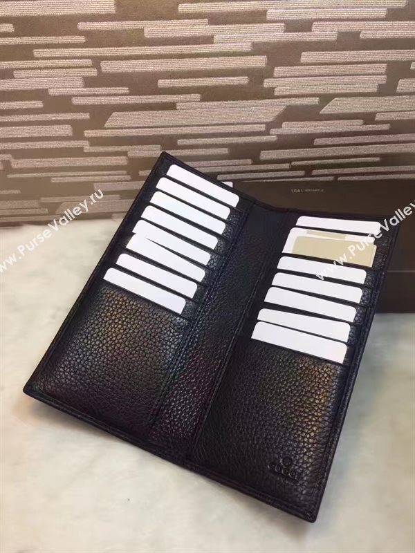 Gucci soho 2 fold wallet black bag 6287