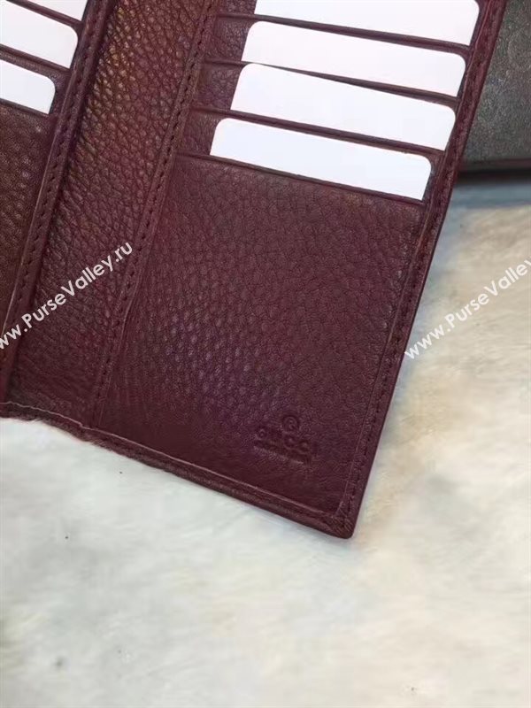 Gucci soho 2 fold wallet wine bag 6290