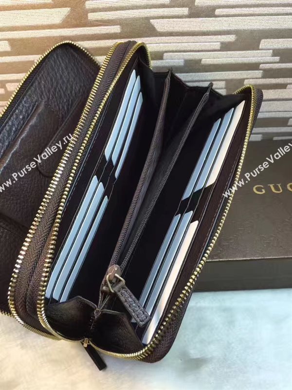 Gucci large soho black wallet bag 6296