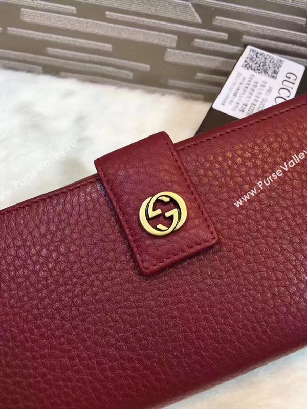 Gucci wine wallet GG bag 6298