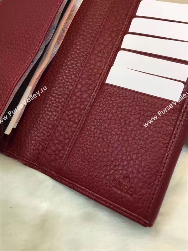 Gucci wine wallet GG bag 6298