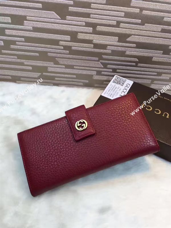 Gucci wine wallet GG bag 6298
